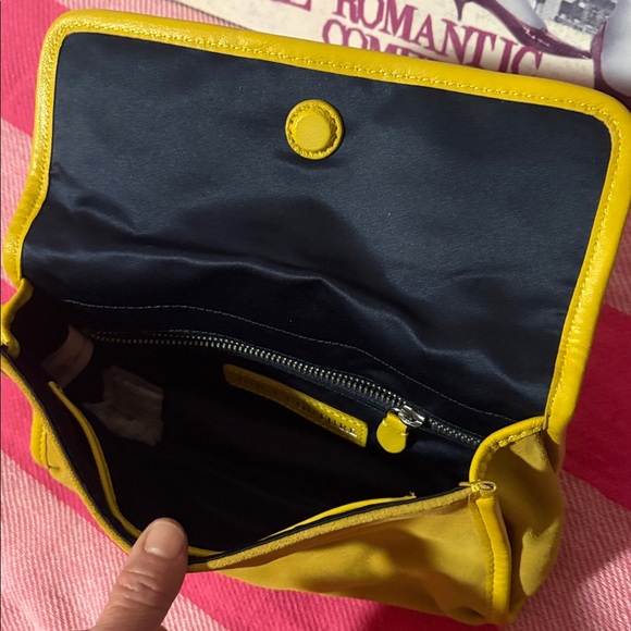 Juicy Couture Mustard Yellow Clutch with Tassels - Picture 7 of 9